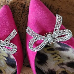 The Perfect Holiday Wardrobe Staple Or Weddings! Removeable Crystal Shoe Charms